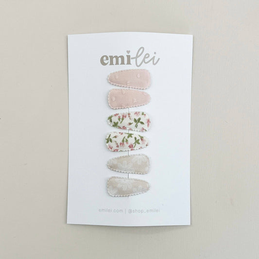 Mini Barrette Hair Clips | Emi Lei