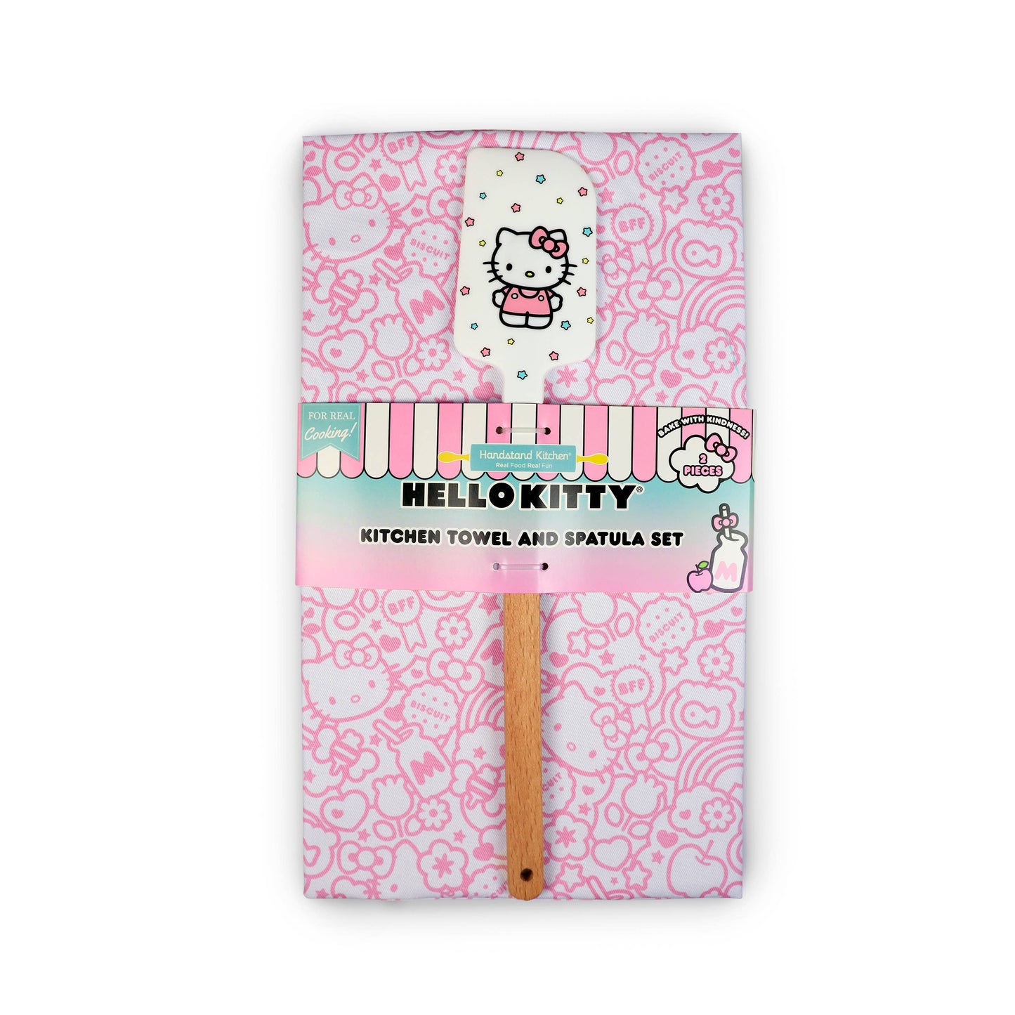 Hello Kitty® Kitchen Towel and Spatula Set | Handstand Kitchen