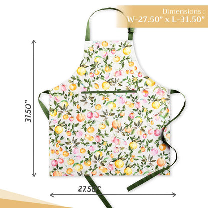 Soleil Fruite Apron | Maison d'Hermine