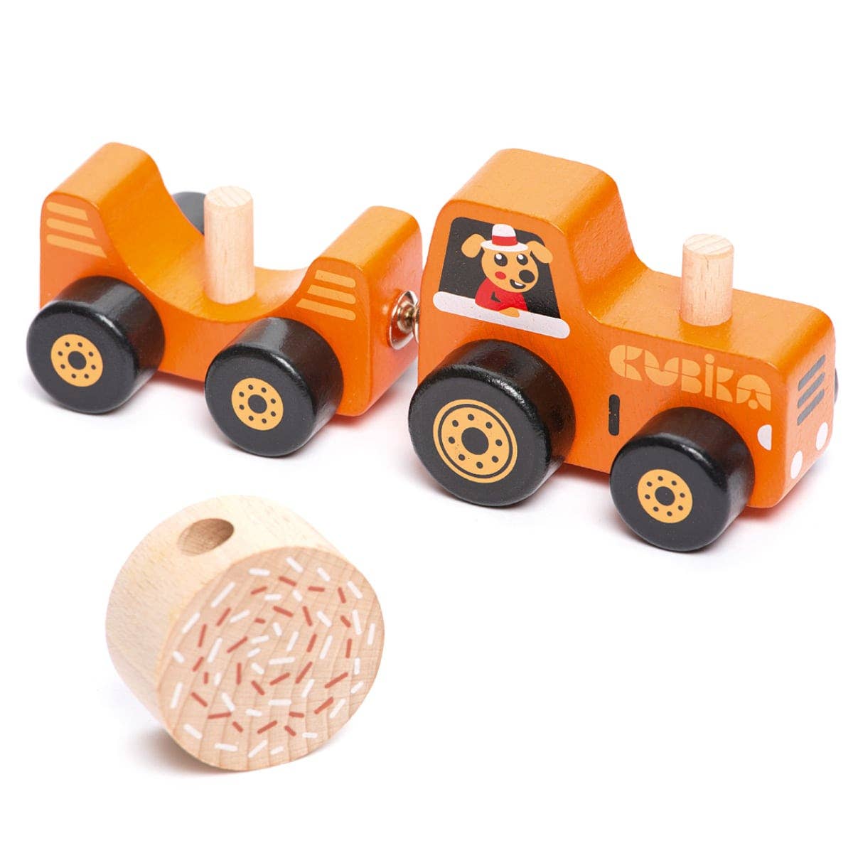 Cubika Wooden Toy Tractor | Toysmith