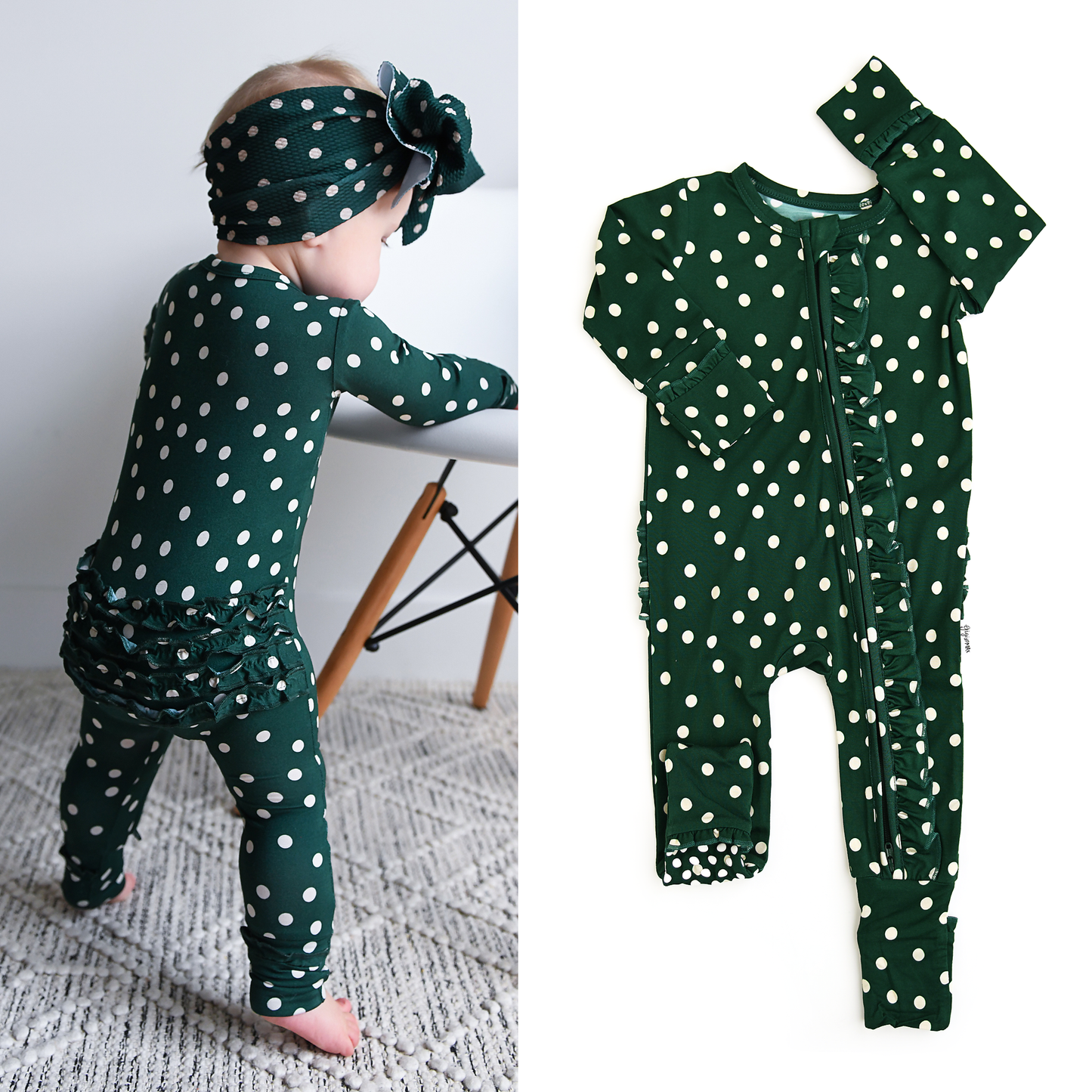 Dottie Ruffle Romper | Gigi & Max
