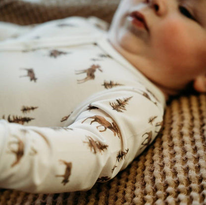 Moose Print Jumpsuit | Babymood Norway