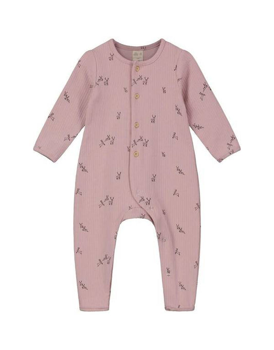 Jowan Romper- Pink Deer | Ettie + H
