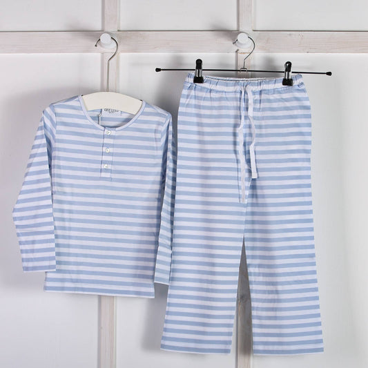 Children's Striped Pajama Set | Givì Lulù Italy