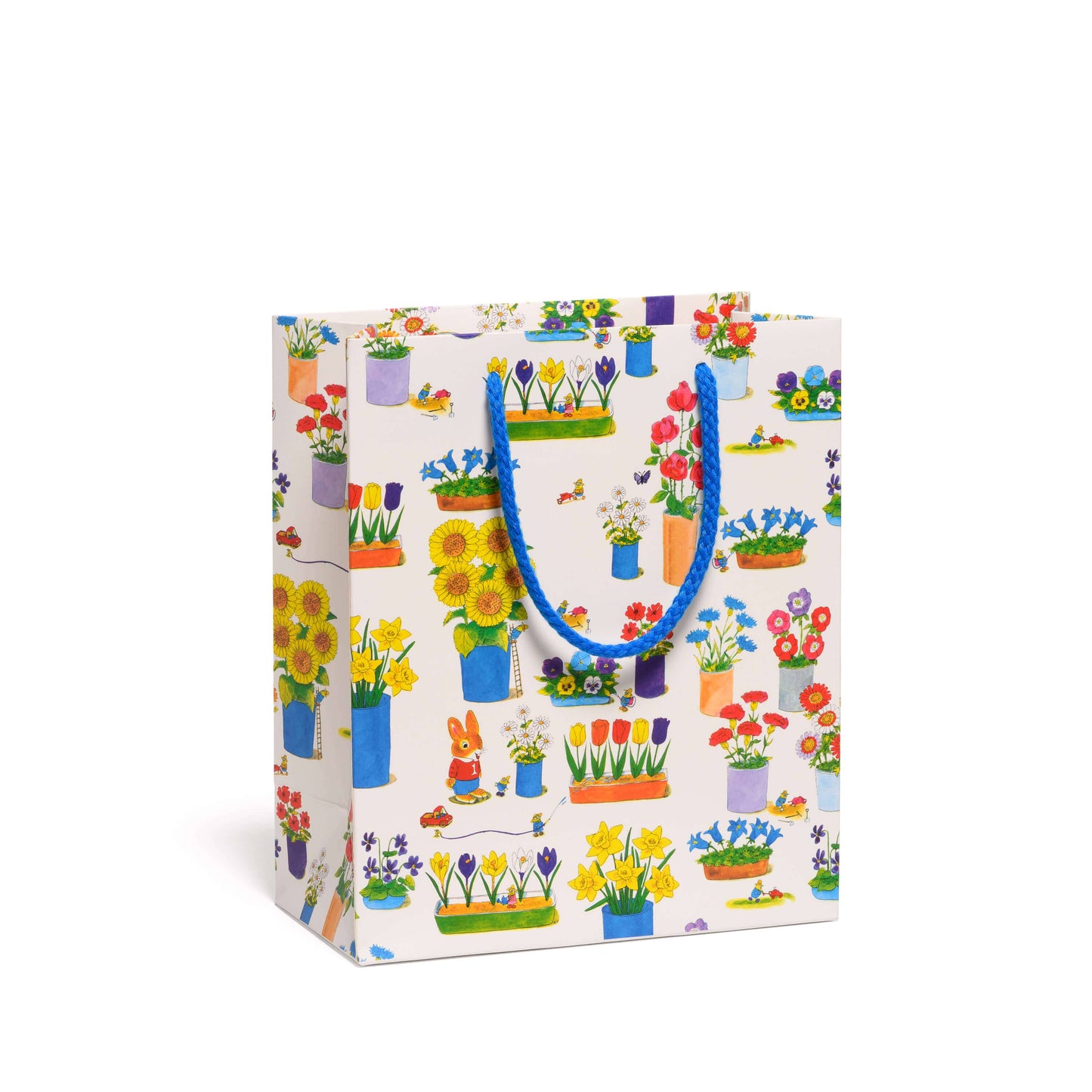 Richard Scarry Busytown Flowers Gift Bag | Red Cap Cards