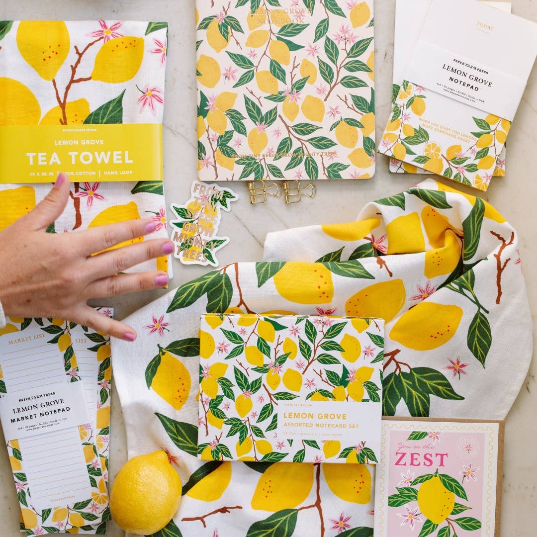 Lemon Grove Stitched Notebook | Paper Farm Press
