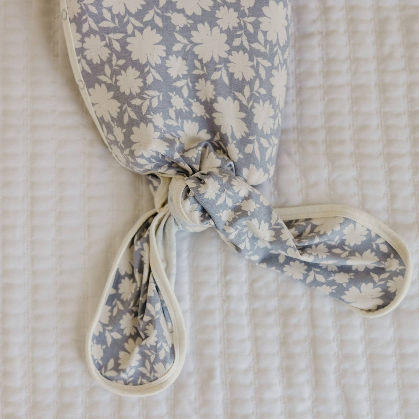 Lacie Newborn Knotted Gown | Copper Pearl