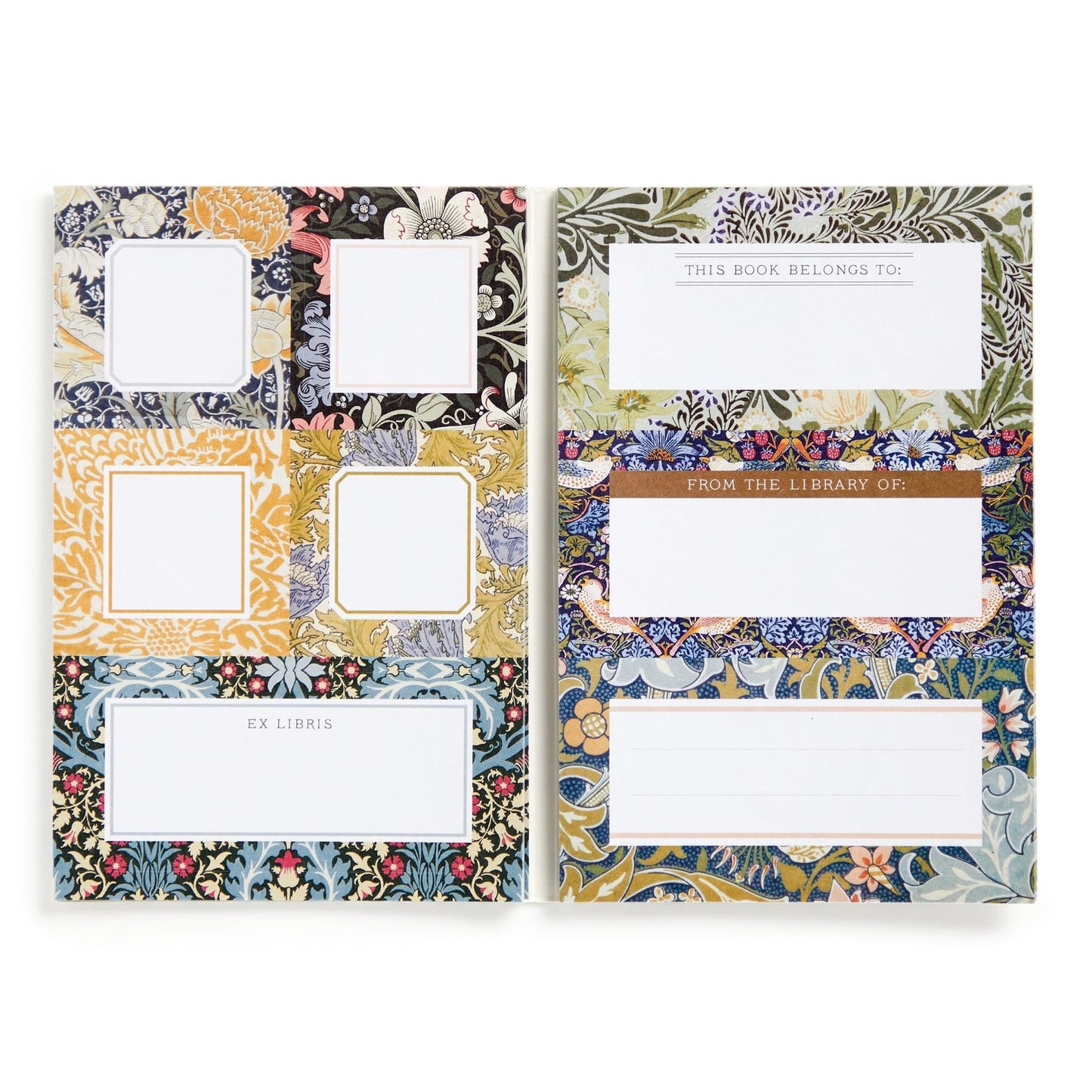 William Morris Label Book | Galison