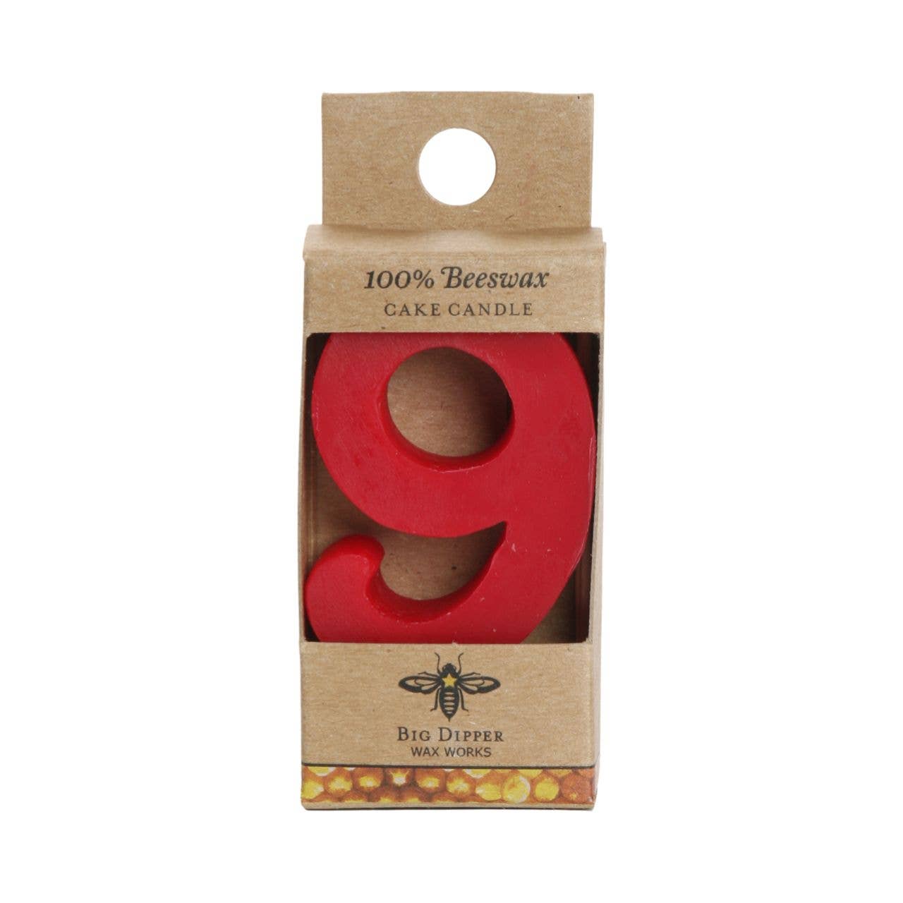 Birthday Number Cake Candles (Various) | Big Dipper Wax Works