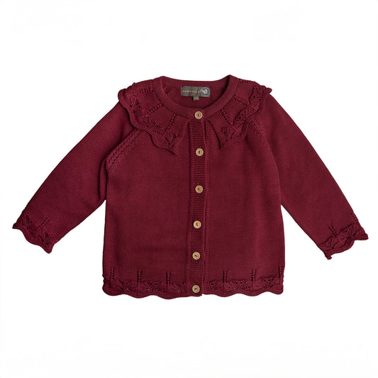 Cabernet Ally Cardigan | Hanevild