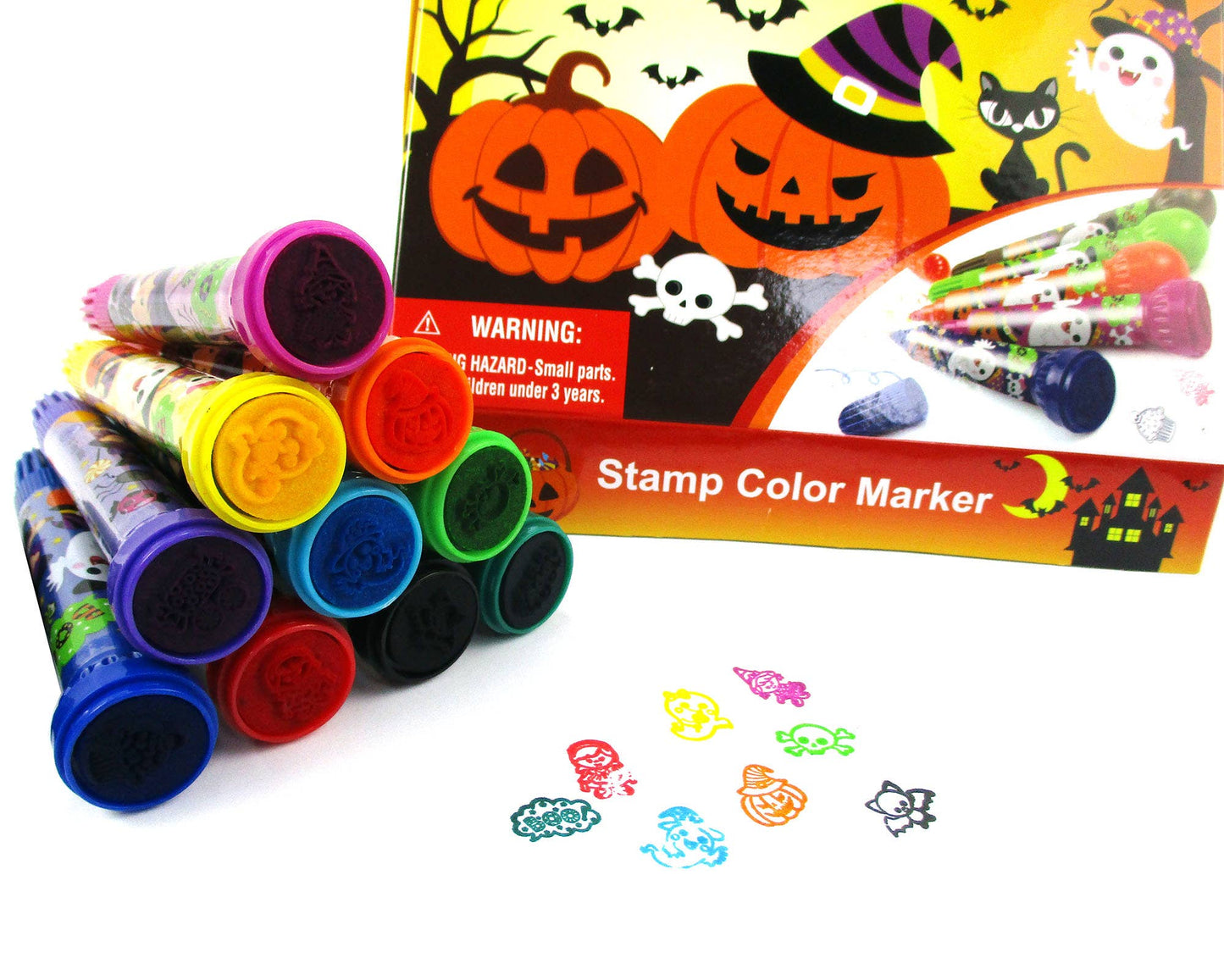 Halloween Stamp Marker Set - Set of 10 | Tiny Mills
