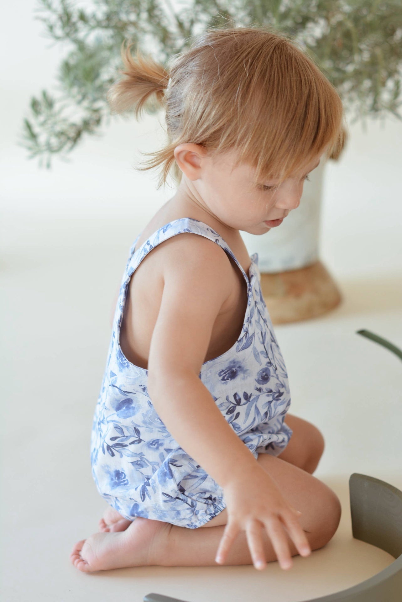 Blue Floral Bubble | Eli & Nev
