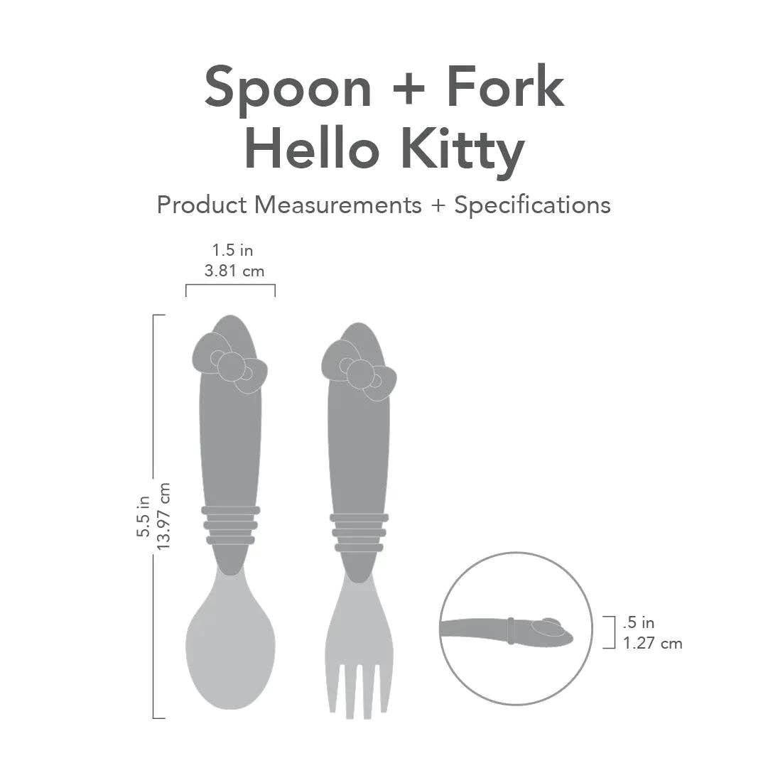 Spoon + Fork: Hello Kitty® | Bumkins