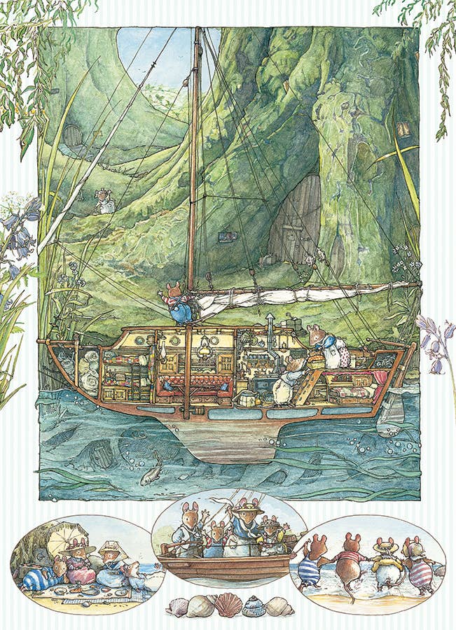 Brambly Hedge All Aboard! - 500pc Puzzle | Cobble Hill Puzzles