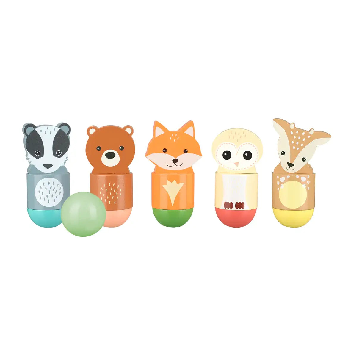 Woodland Skittles (FSC®) | Orange Tree Toys