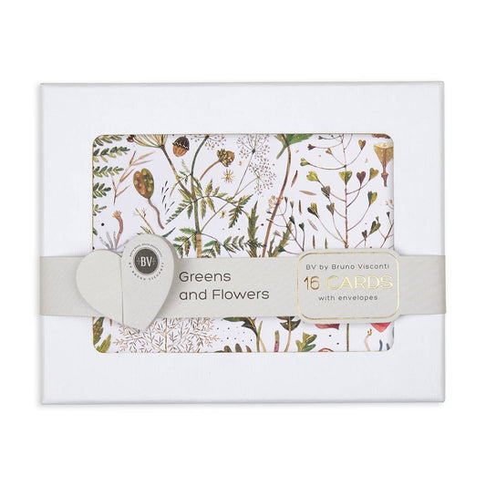 Greens and Flowers Boxed Cards | Bruno Visconti