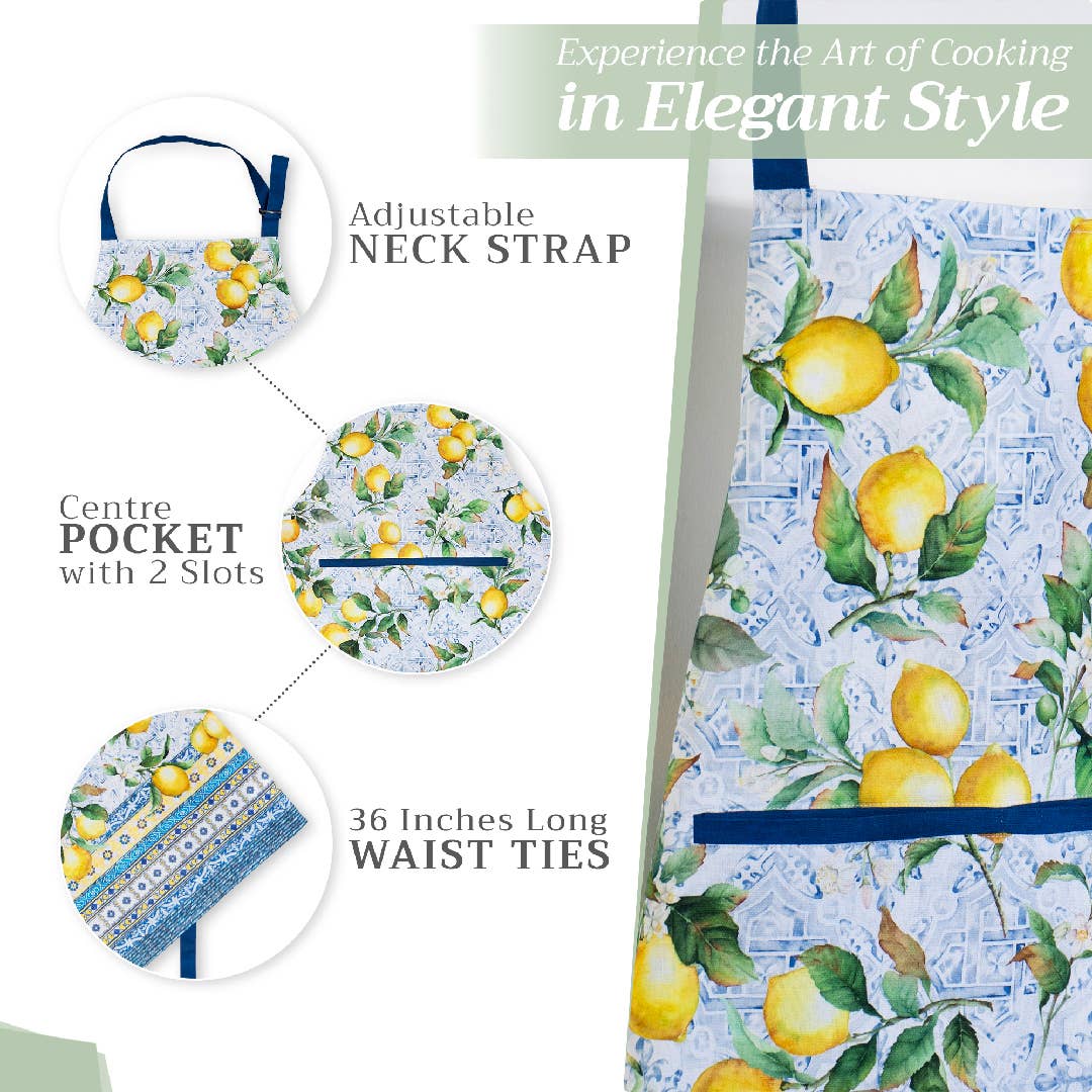 Citrus Apron | Maison d'Hermine
