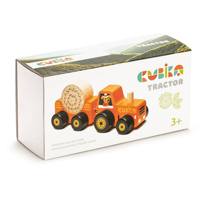 Cubika Wooden Toy Tractor | Toysmith