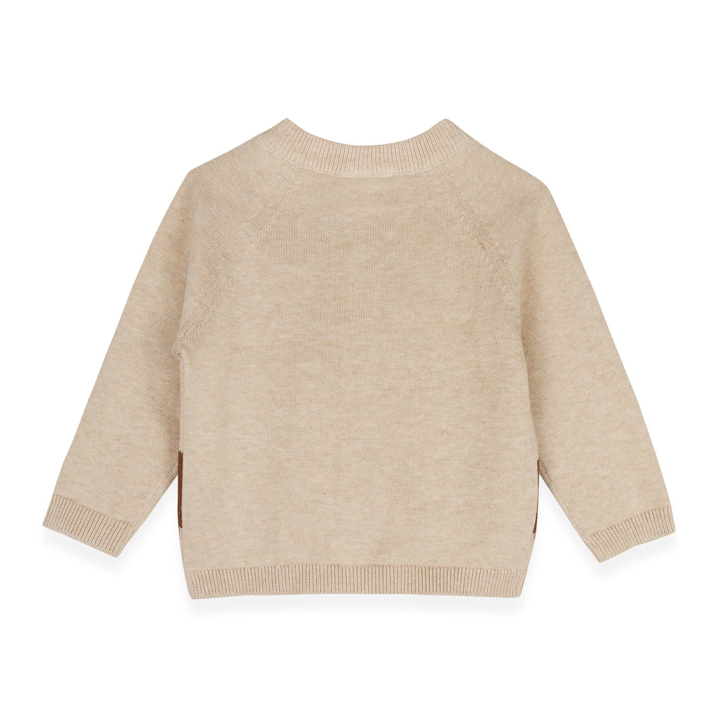 Horse Jacquard Sweater Knit Cardigan | Viverano Organics