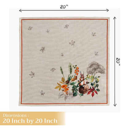 Recolte Cotton Napkin Set | Maison d'Hermine