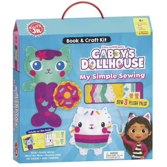 Gabby's Dollhouse My Simple Sewing | Klutz