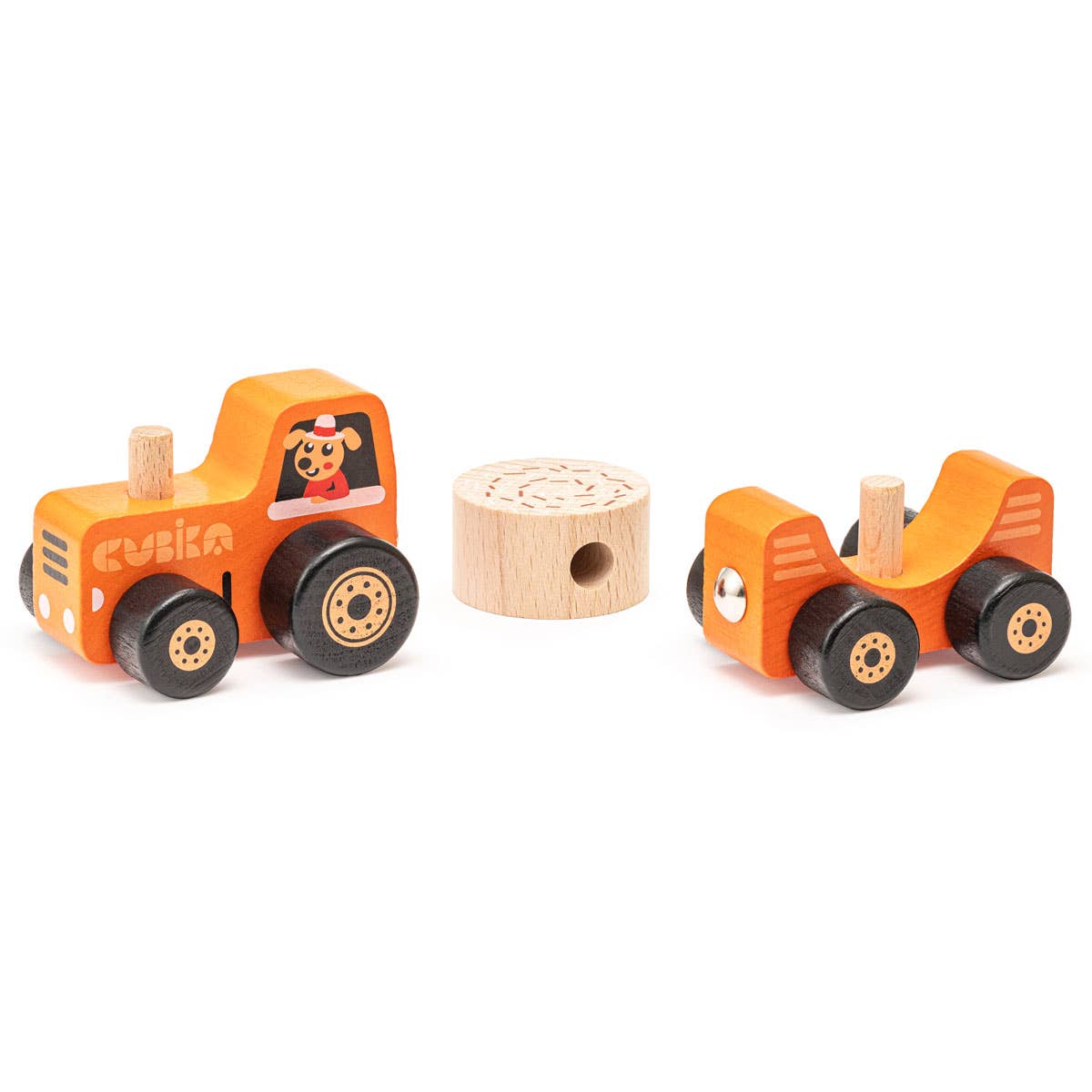 Cubika Wooden Toy Tractor | Toysmith