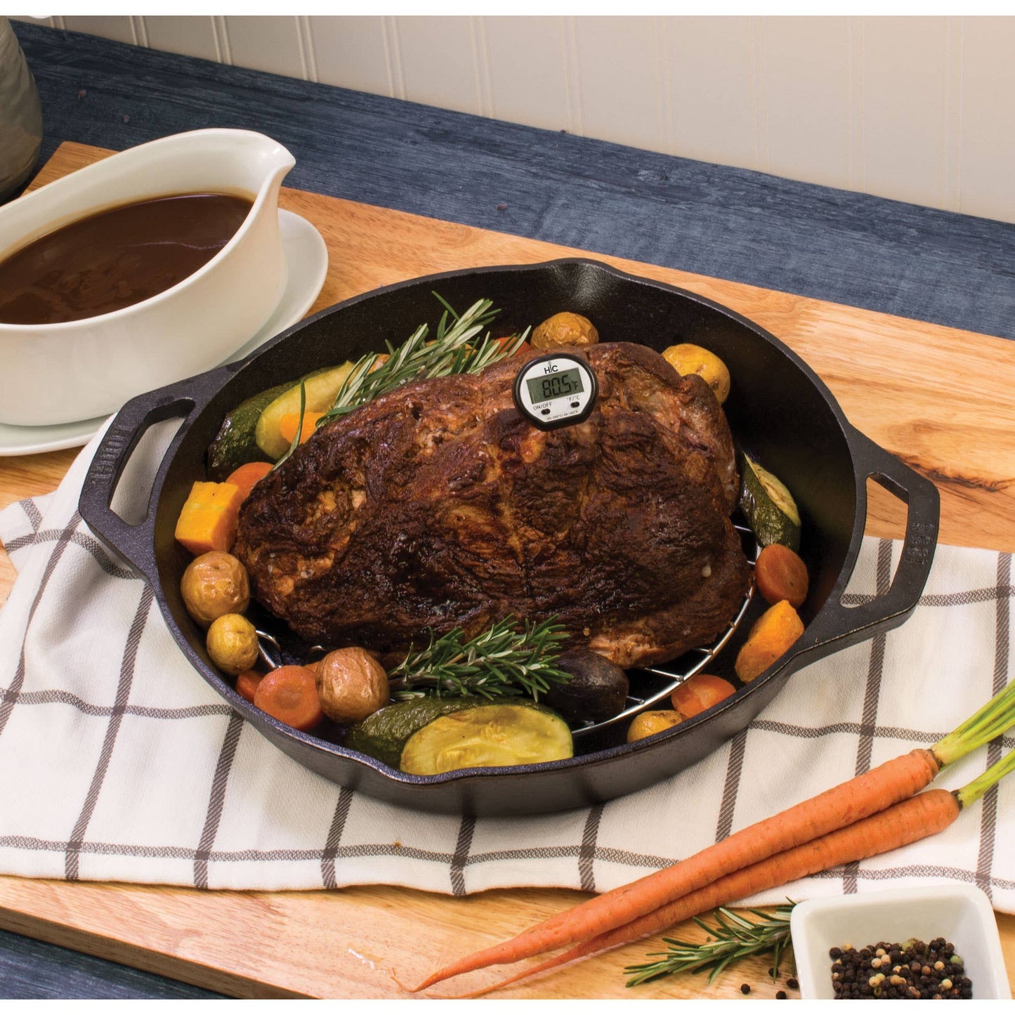 Instant-Read Digital Meat Thermometer | HIC Kitchen