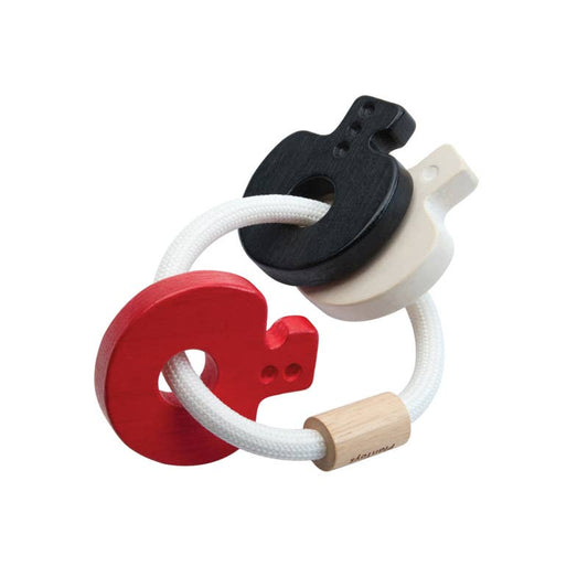 High Contrast Key Rattle | PlanToys