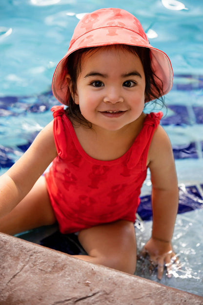 Lobster Tales Tie Swimsuit One-Piece | Monica & Andy