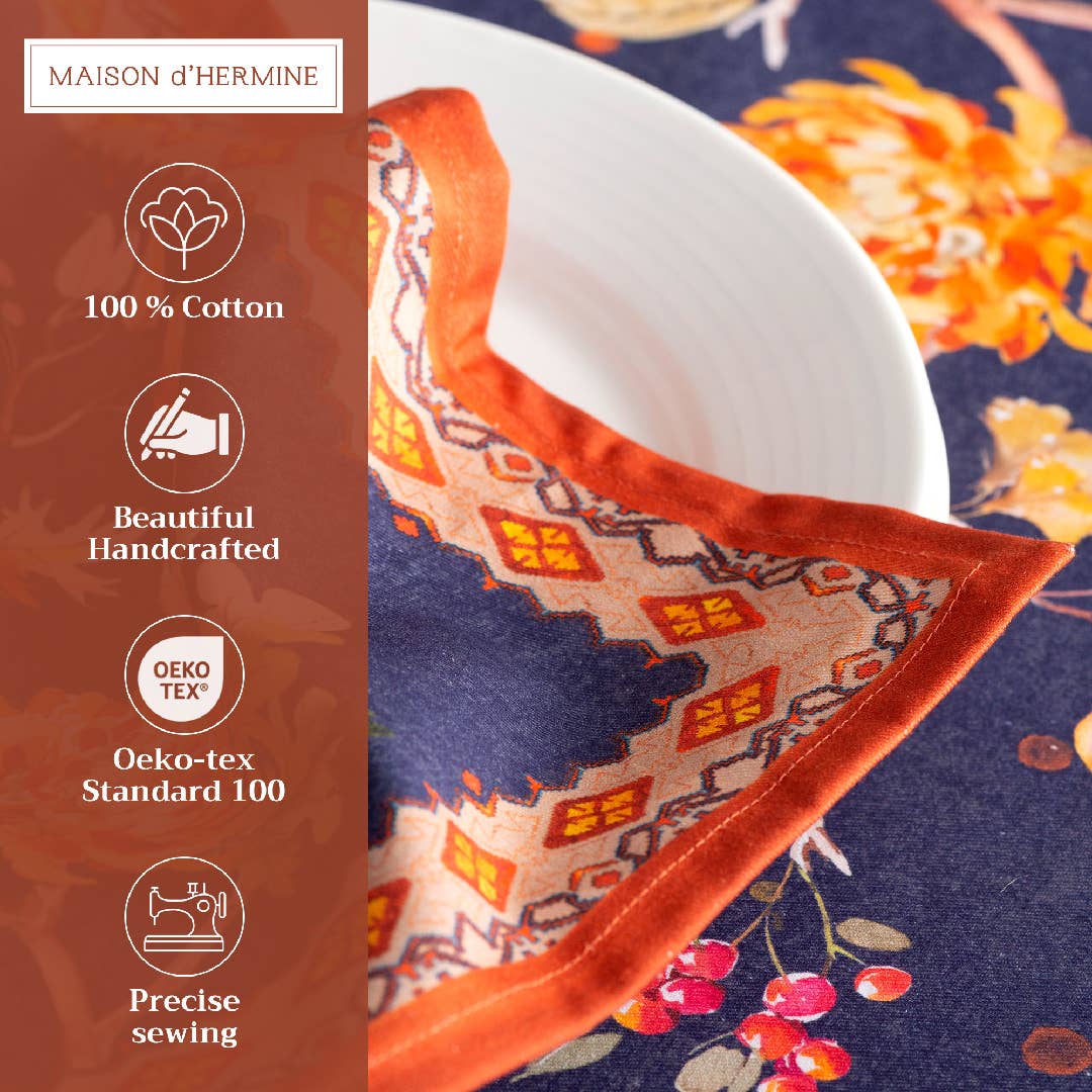 Kelim - Infinity Cotton Napkin Set | Maison d'Hermine