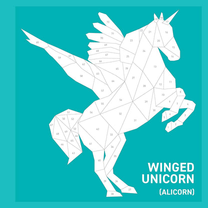 My Sticker Paintings: Unicorns | Happy Fox