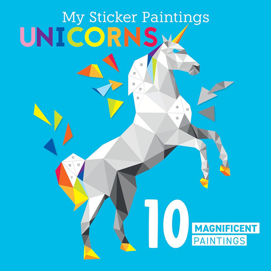 My Sticker Paintings: Unicorns | Happy Fox