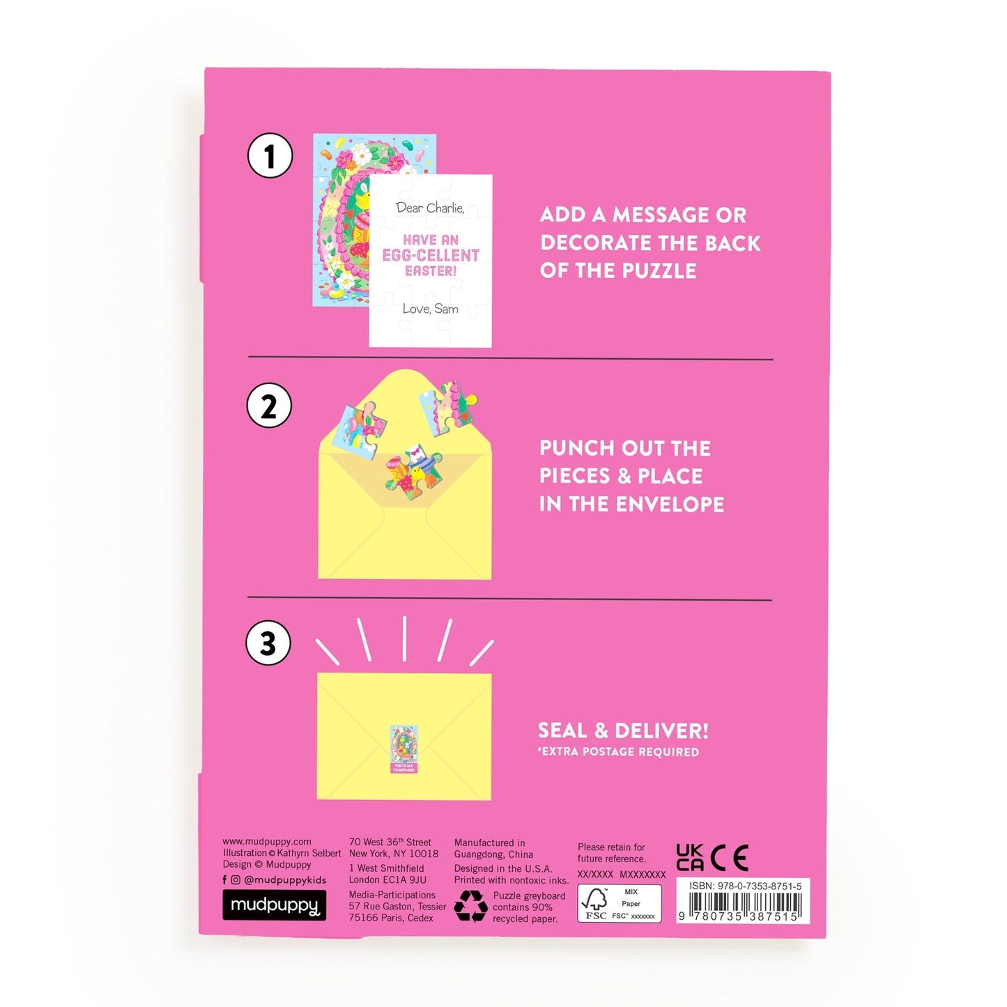 Egg-cellent Easter Puzzle Card | Mudpuppy