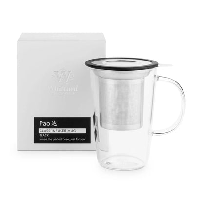 Glass Pao Mug with Infuser | Whittard of Chelsea