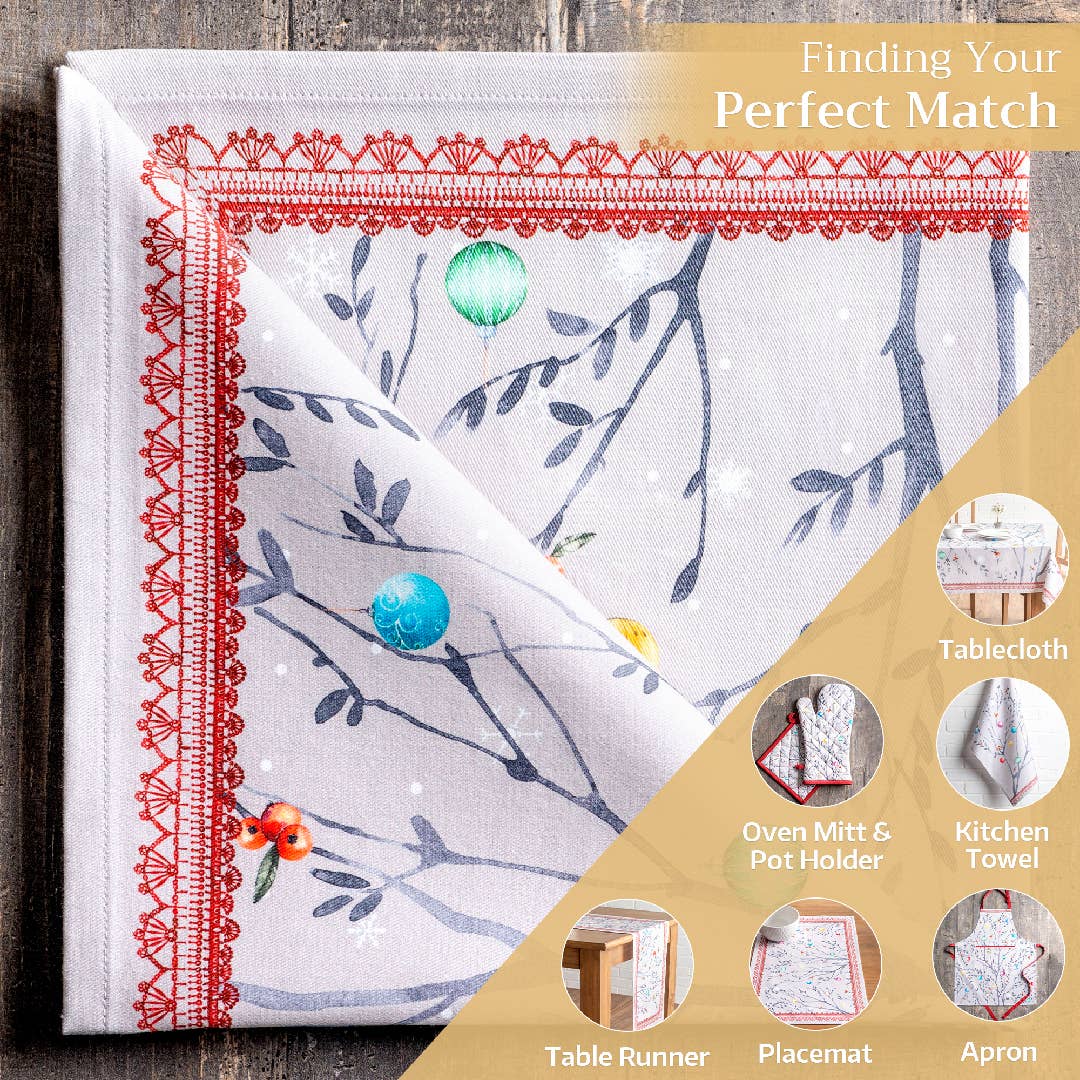 Fairy Christmas Cotton Napkins Set | Maison d'Hermine