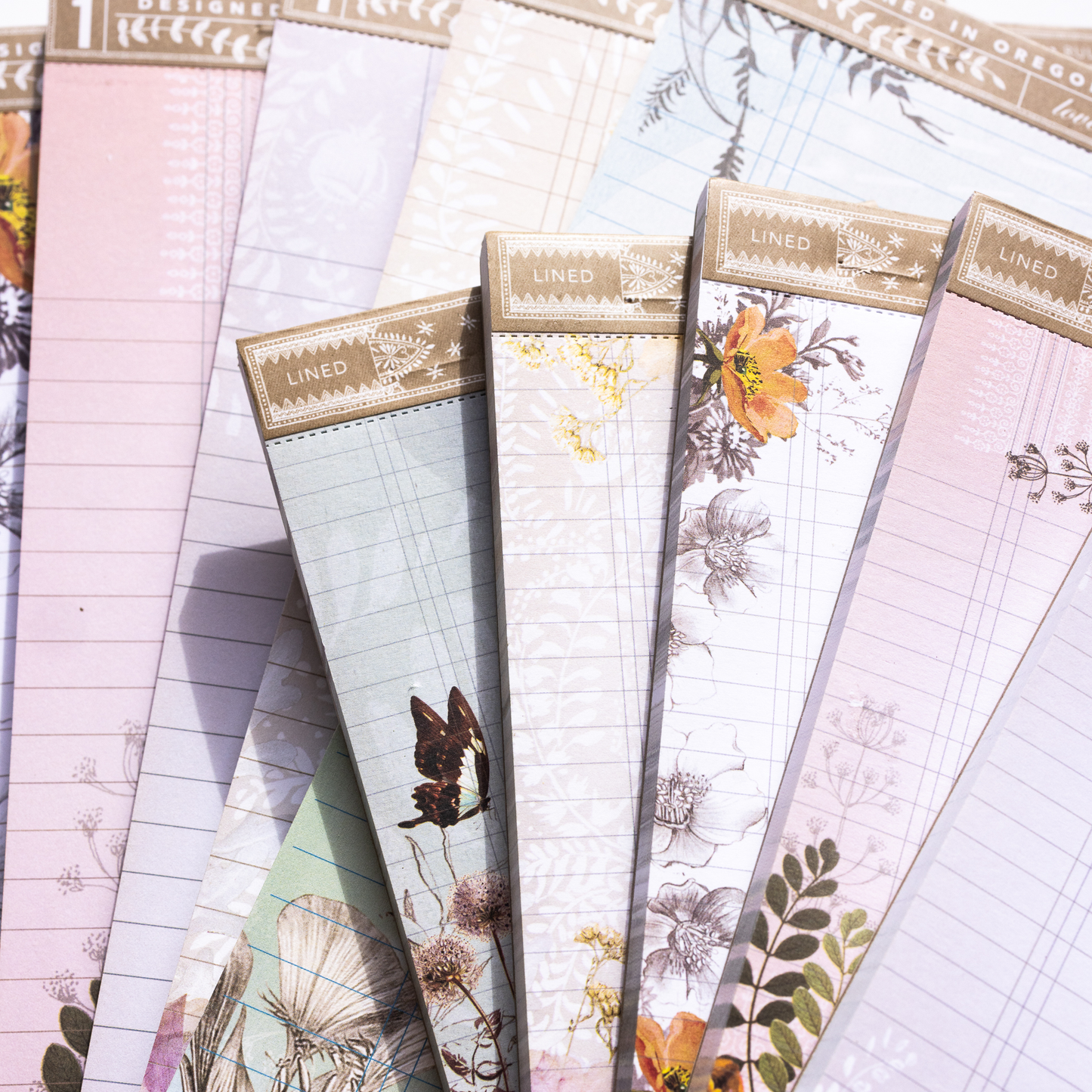 Paisley Butterfly Little Legal Pad | Papaya