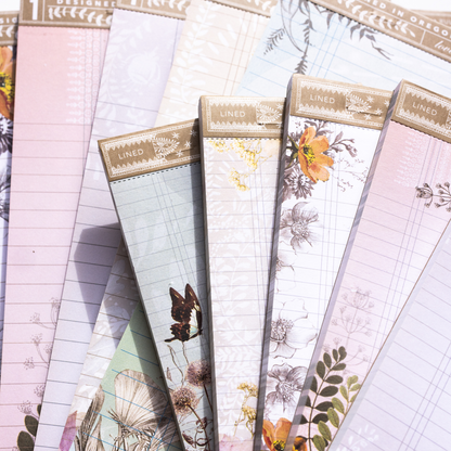 Paisley Butterfly Little Legal Pad | Papaya