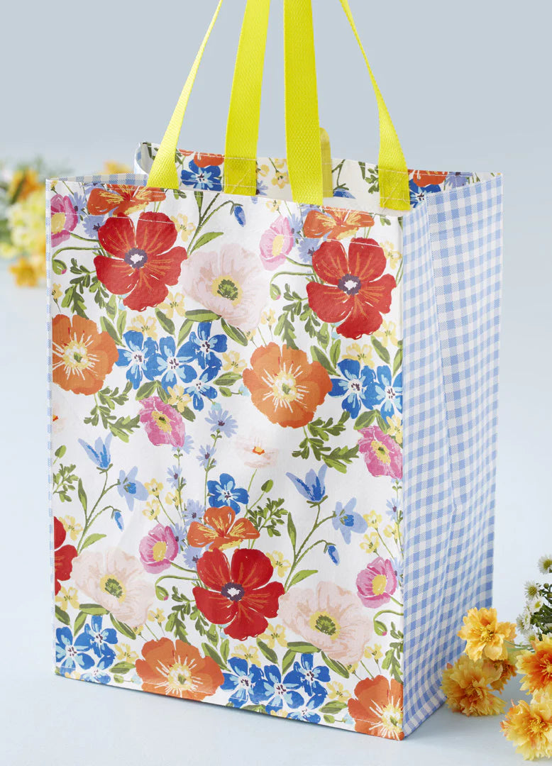 Sumer Meadow Reusable Tote | Design Imports