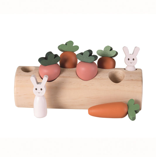 Rabbit and Vegetables Log | Egmont Toys