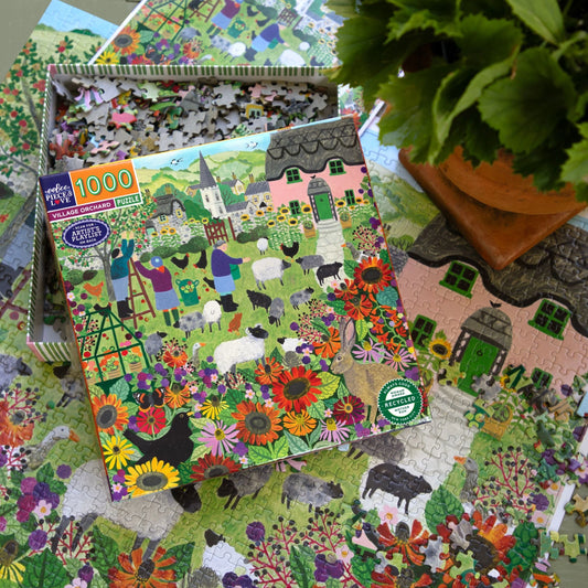 Village Orchards Puzzle (1000 Piece) | Eeboo