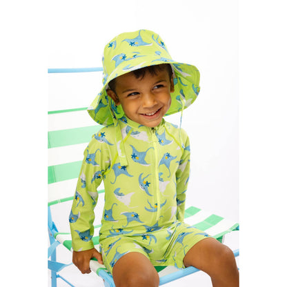 Sid Stingray Rash Guard Swimsuit | ZOOCCHINI