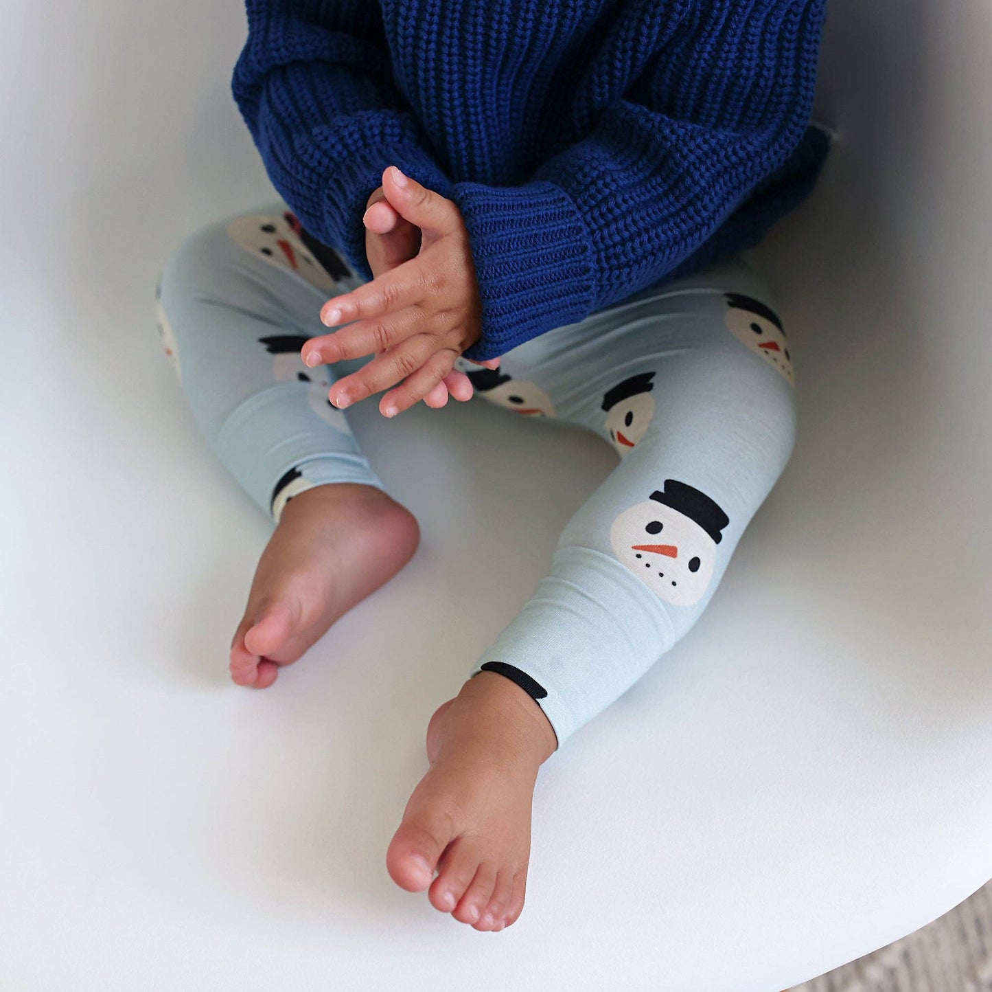 Navy Knit Sweater | Gigi & Max