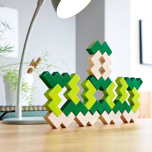 3D Viridis Wooden Stacking Game | HABA