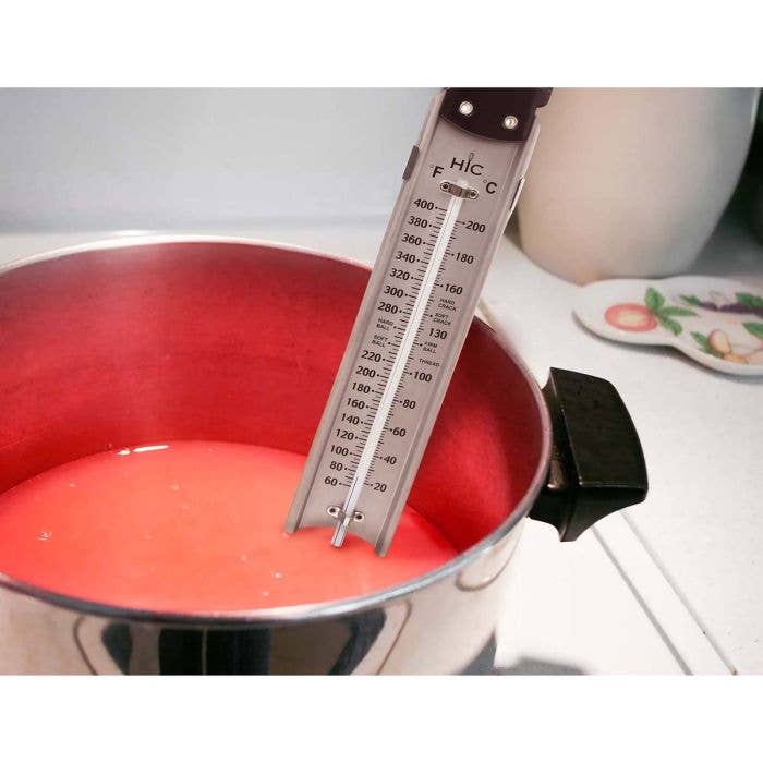 Adjustable Candy & Deep Fry Thermometer | HIC Kitchen