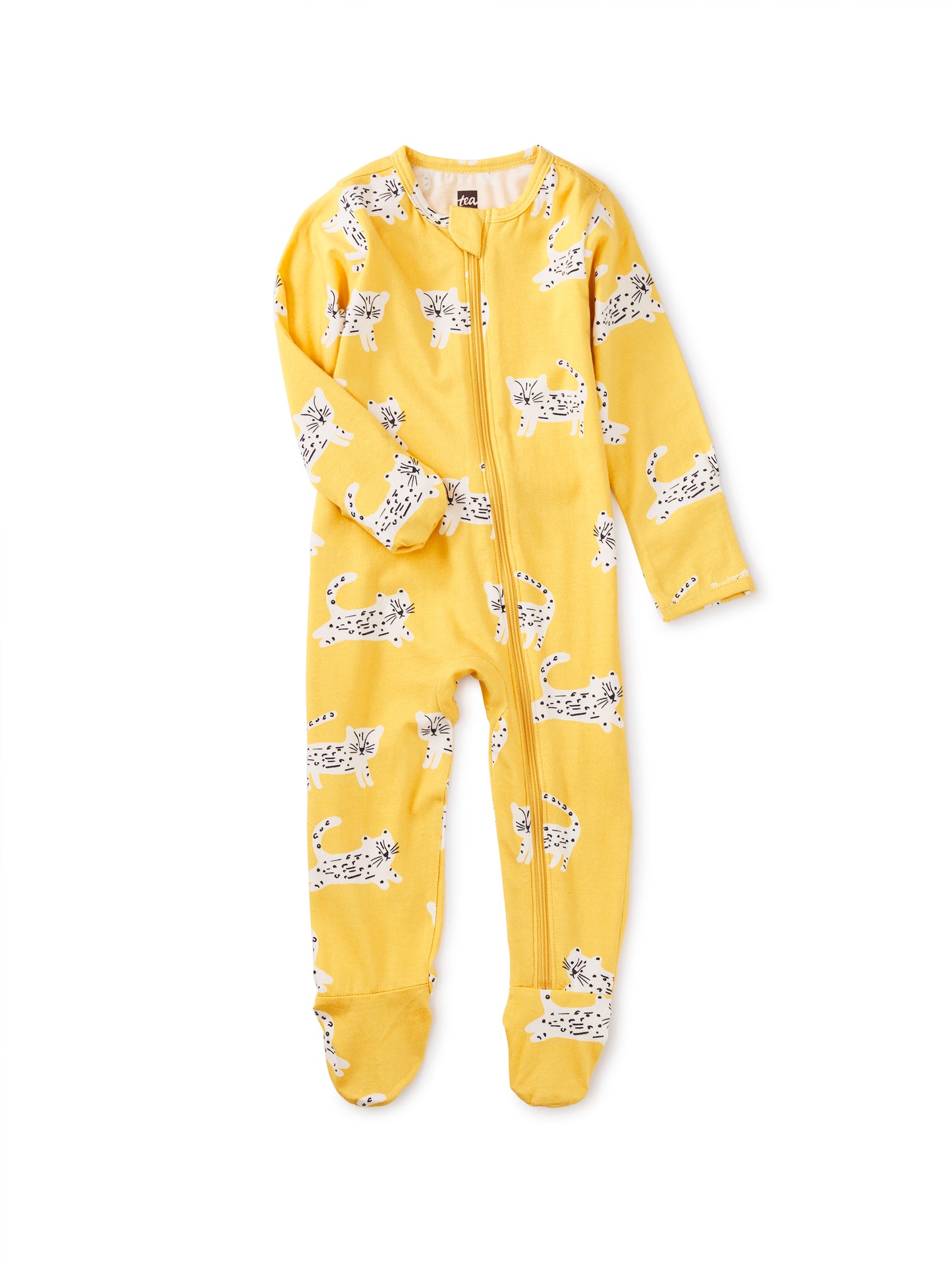 Baby Footed Zip Front Romper (Various Prints and Sizes) | Tea Collection