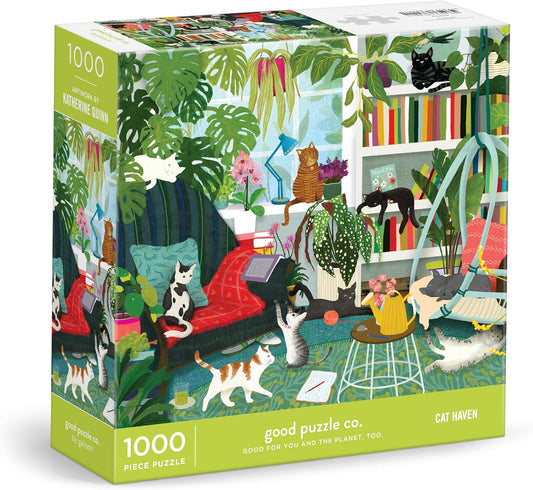Cat Haven Puzzle (1000 Piece) | Galison