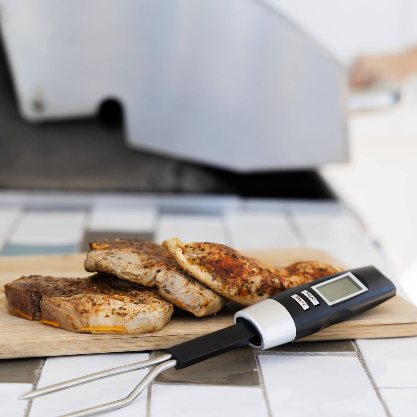 Outset Grill Fork Digital Meat Thermometer | Fox Run Brands