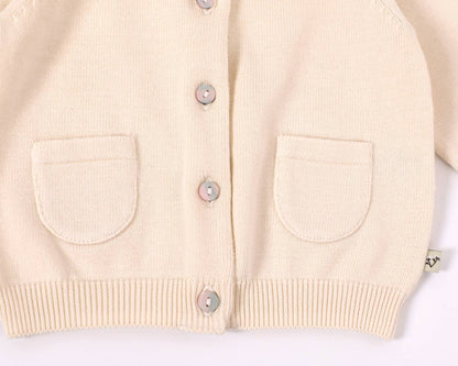 Milan Pastel Organic Cardigan | Viverano Organics