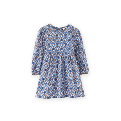 Phoebe Dress - Blue Mosaic | Beet World