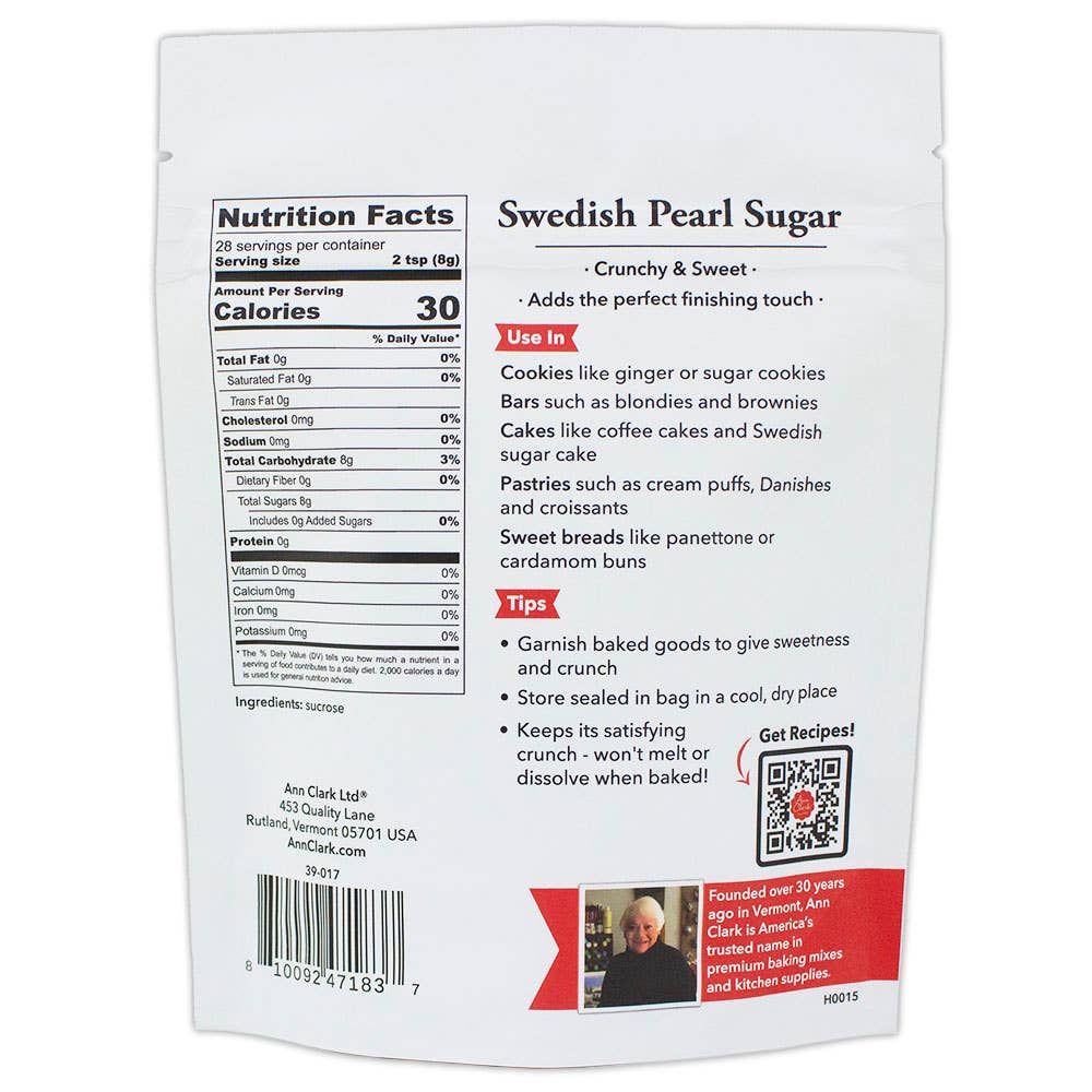 Swedish Pearl Sugar | Ann Clark